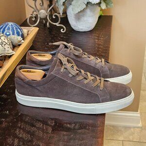 To Boot NY Men's Suede Sneakers, Light Brown, Sz 13
